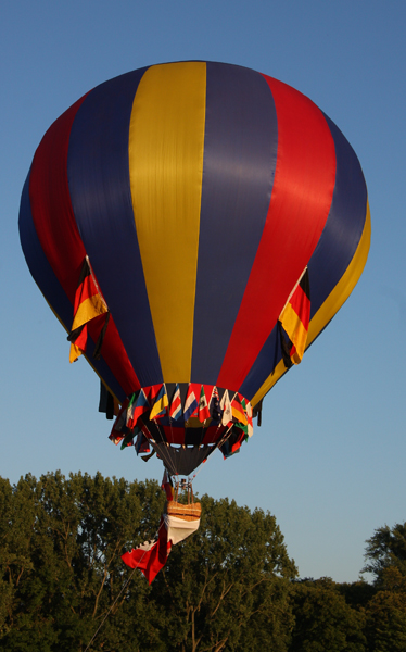 Mini-Heissluftballon
