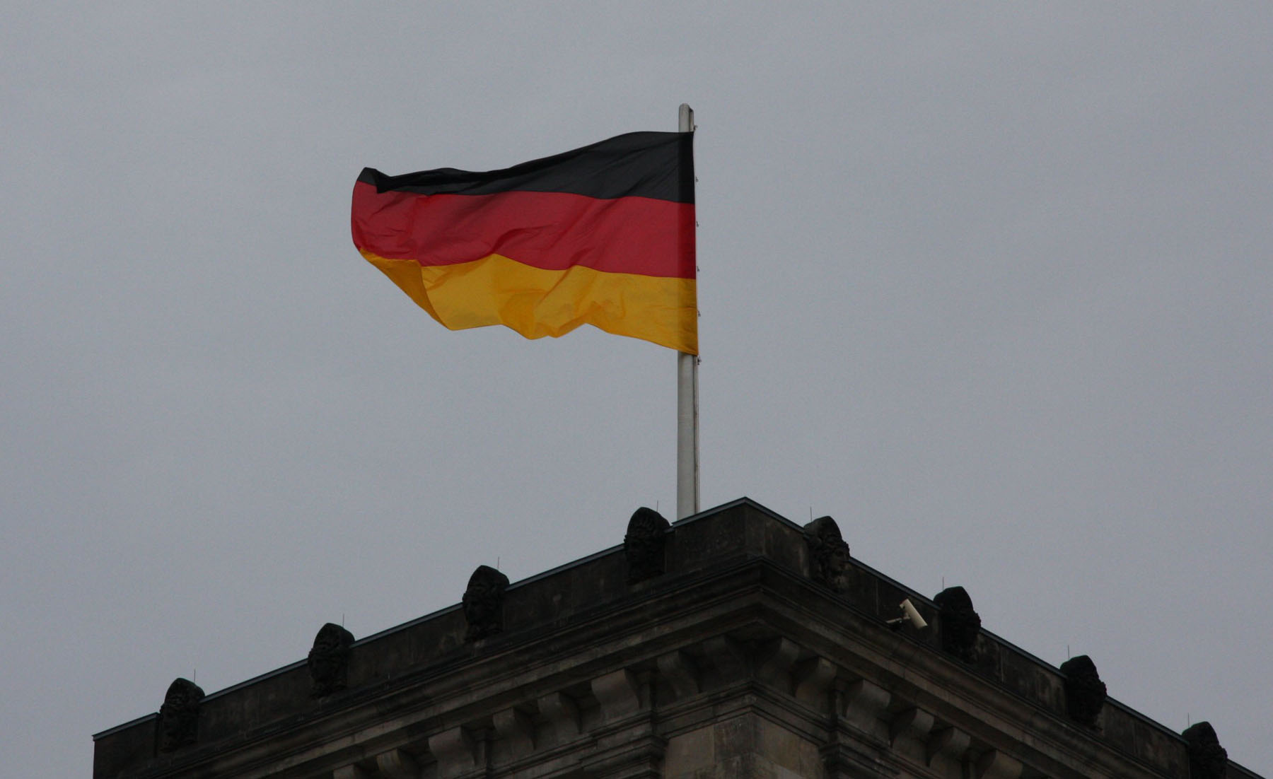 auf dem Reichstag
