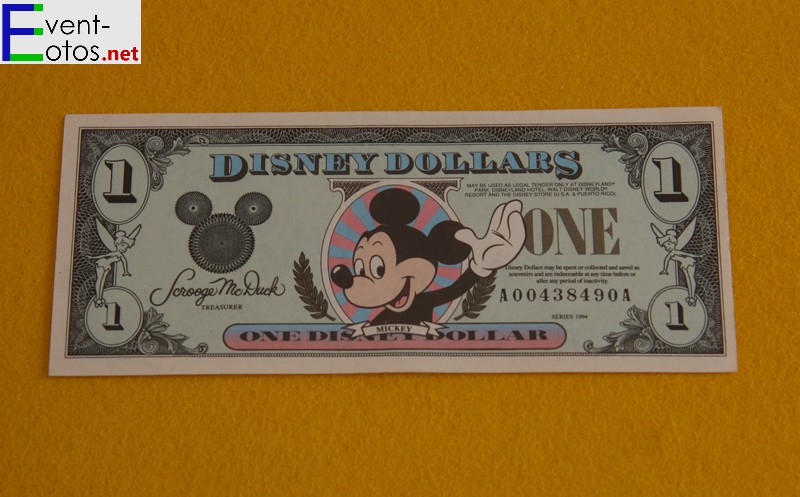 Unbekannt - "Disney Dollar" - Karlsaue
