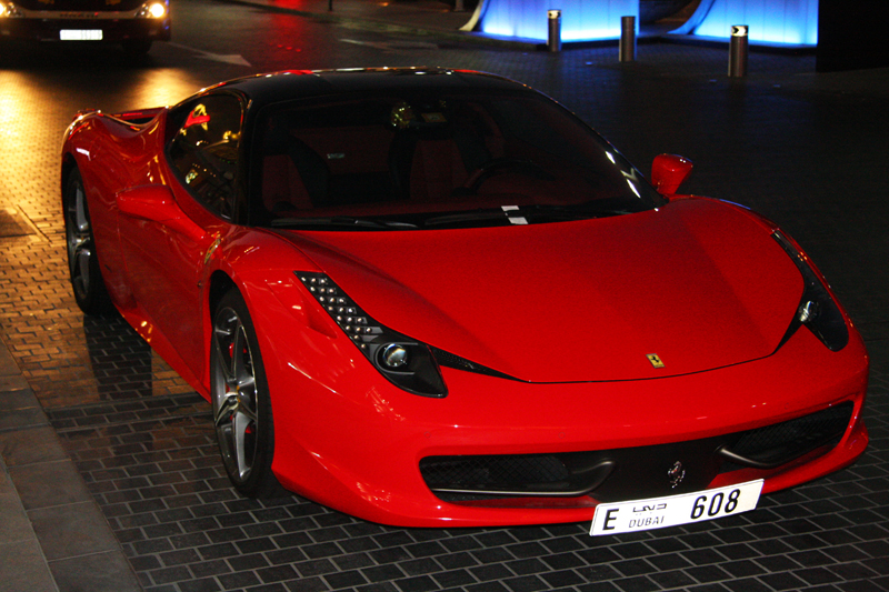 Roter Ferrari
