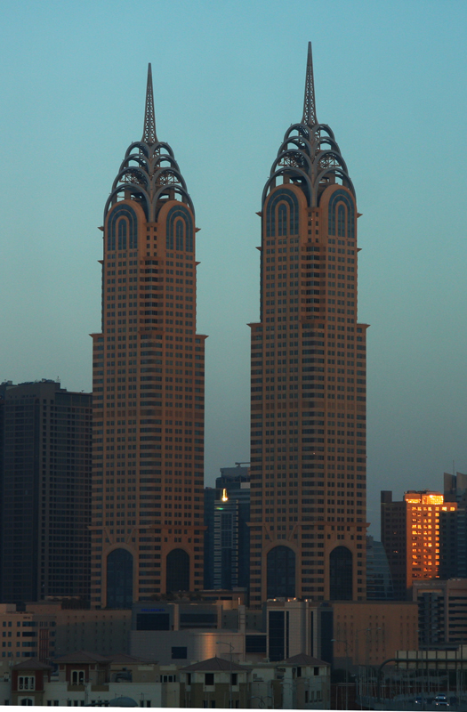 ZwillingstÃ¼rme an der Dubai Marina
