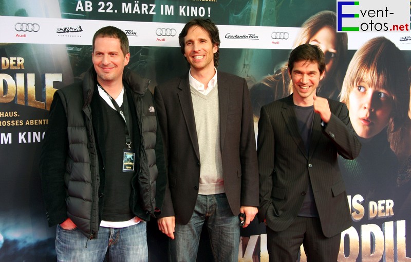 Produzent Christian Becker mit den beiden Regisseuren Cyrill Boss & Philipp Stennert
