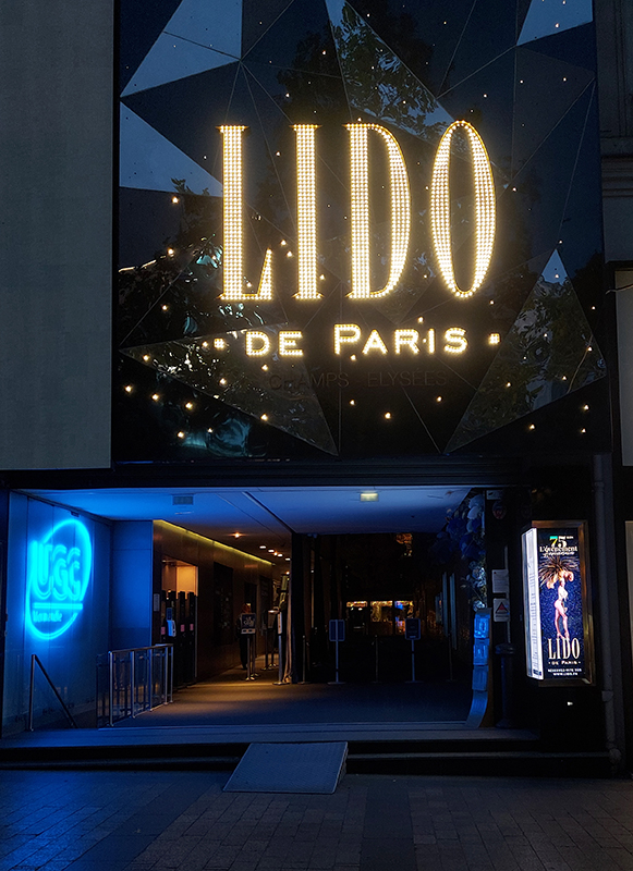 Das Lido auf dem Champs-Elysee

