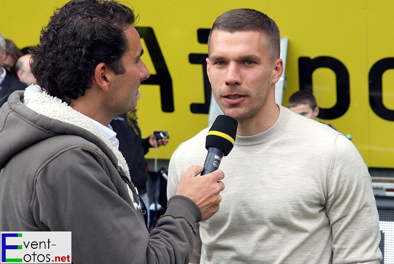 Lukas Podolski im Interview
