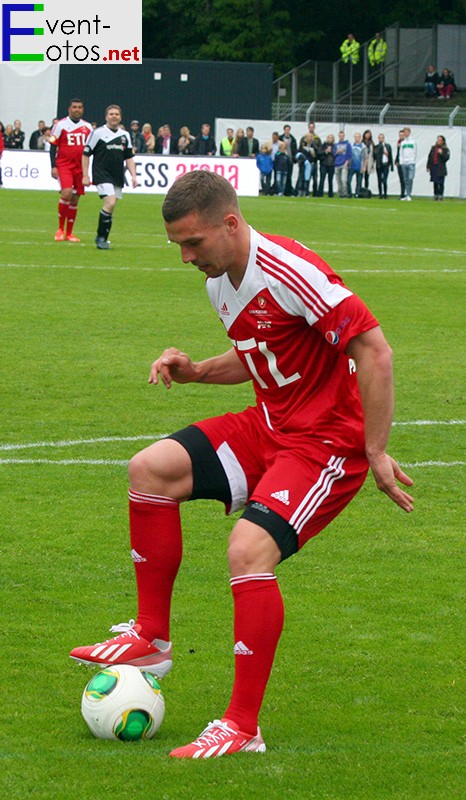 Lukas Podolski wie man ihn kennt
