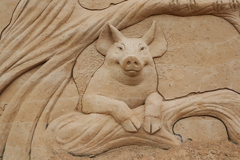 Sandskulpturenausstellung Prora
