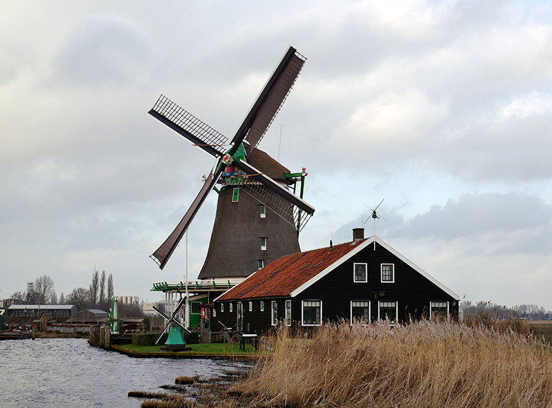 Windmill De Zoeker, Zaanse Schans
